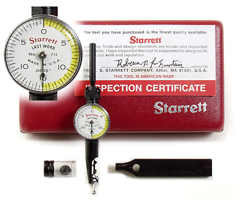 Starrett Last Word indicators, micrometers, squares, edge finders, calipers, and saw blades Starrett Last Word indicators, micrometers, squares, edge finders, calipers, and saw blades