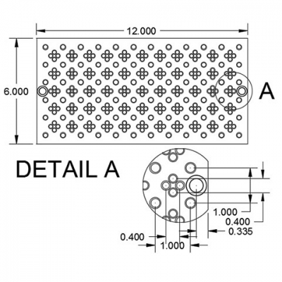 tooling plate 6 x 12 inch