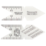 Center Gage, 60 Degree, Starrett