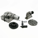 Rotary Table, 4" with Tailstock & Dividing Plate