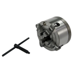 Lathe Chuck - 5", 4-Jaw, Independent with Adapter to 3" Spindle