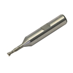 End Mill, 1/8" 2 Flute, HSS, 3/8" Shank