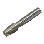 End Mill, 5/8" 2 Flute, HSS, 1/2" shank