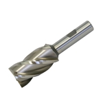 End Mill, 1" 4 Flute, HSS, 1/2" shank