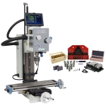 HiTorque 6450 Deluxe LED Mini Mill and Tooling Package