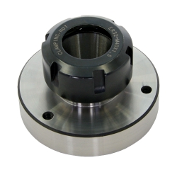 Flange mount collet chuck