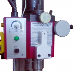 Spindle Brake installed on mini mill spindle box Spindle Brake installed on mini mill spindle box