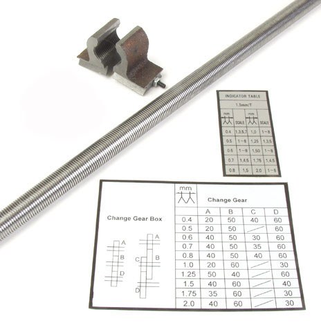 Metric Threading Kit 10"