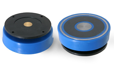 Magnetic Back for Dial Indicator - Side View of Pair