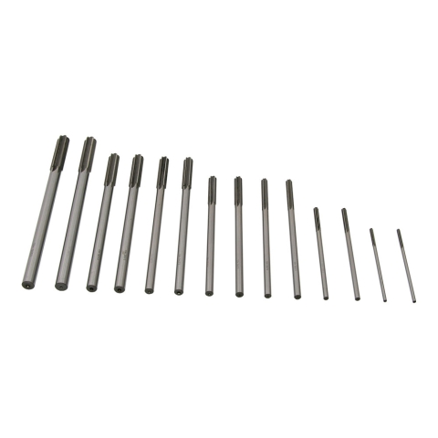 Reamers, 14 Piece Over-Under Chucking, HSS Reamers, 14 Piece Over-Under Chucking, HSS