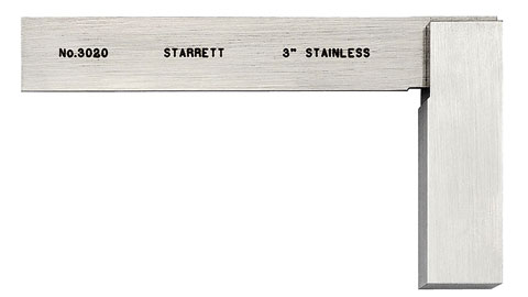 Toolmakers Square, 3", Starrett