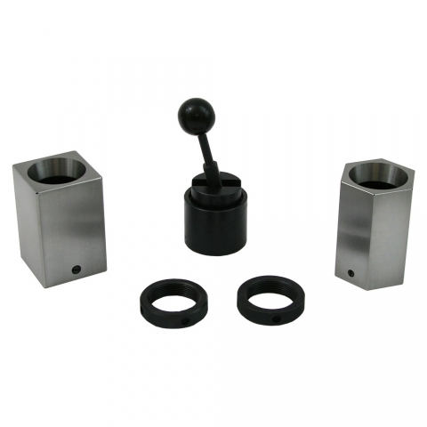 Collet Block Set, 5C Hex and Square Collet Block Set, 5C Hex and Square