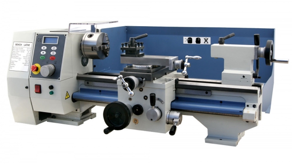 HiTorque 8.5x20 Bench Lathe with Tooling Package & Stand