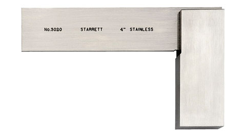 Toolmakers Square, 4", Starrett