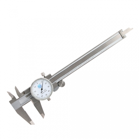 Dial Caliper, 6" Industrial Quality