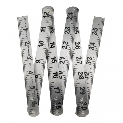 Steel Rule, Folding 3 Foot, PEC Steel Rule, Folding 3 Foot, PEC