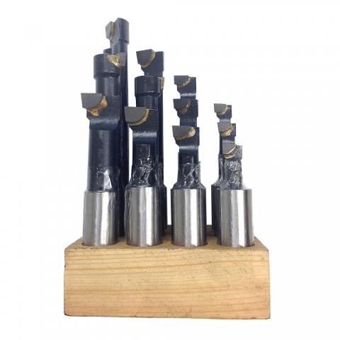 Boring Bar Set, 3/4" Shank, Carbide