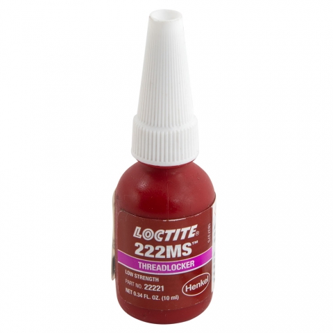 Loctite 222 Purple Low Strength Threadlocker for Small Fasteners