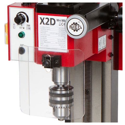 SIEG X2D Mini Mill - R8 Spindle