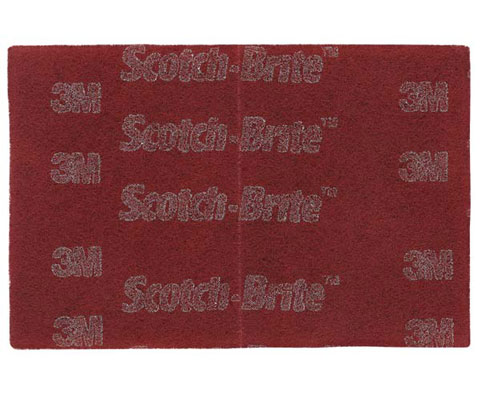 Abrasive Pad, Maroon Hand Pad, 3M Abrasive Pad, Maroon Hand Pad, 3M