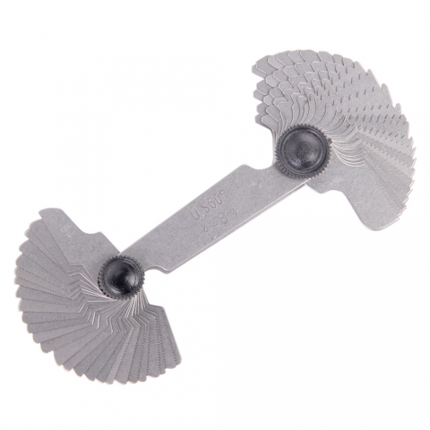 Screw Pitch Gage, Inch 51 Leaves Screw Pitch Gage, Inch 51 Leaves