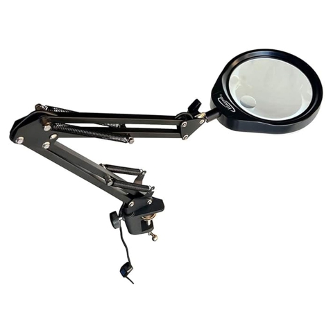 Magnifier, 8x, Desktop, LED Light