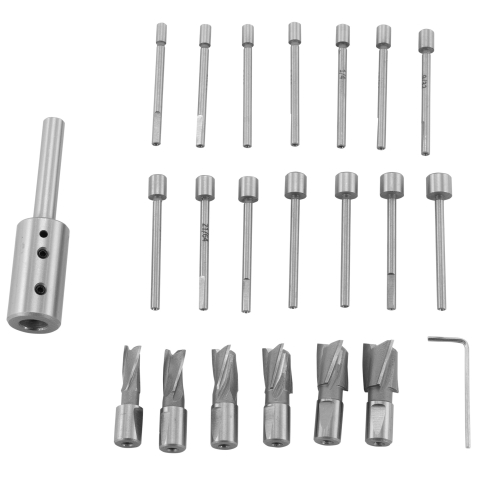 "Interchangeable Pilot Counterbore Set