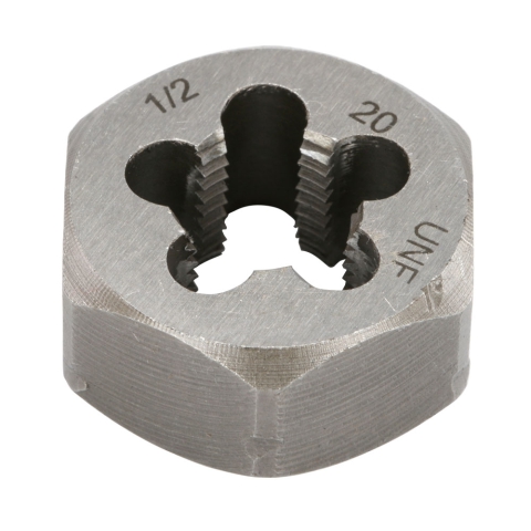 Die, Hex, 1/2"-20 Thread