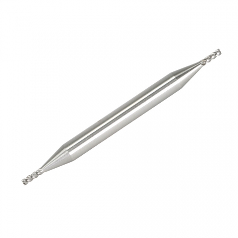 End Mill, Miniature, 1/16" 4 Flute, Double Ended, HSS End Mill, Miniature, 1/16" 4 Flute, Double Ended, HSS