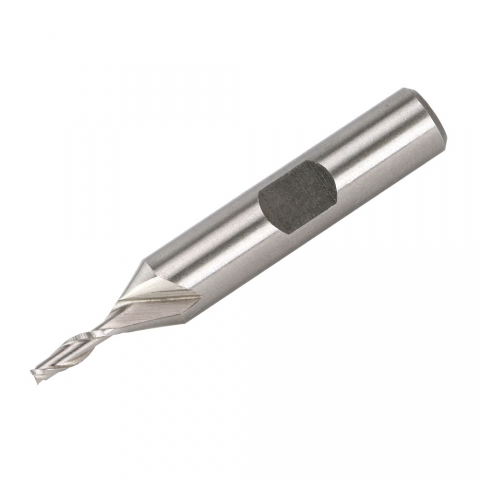 End Mill, 1/8" 2 Flute, M42 Cobalt End Mill, 1/8" 2 Flute, M42 Cobalt