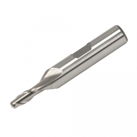 End Mill, 3/16" 2 Flute, M42 Cobalt