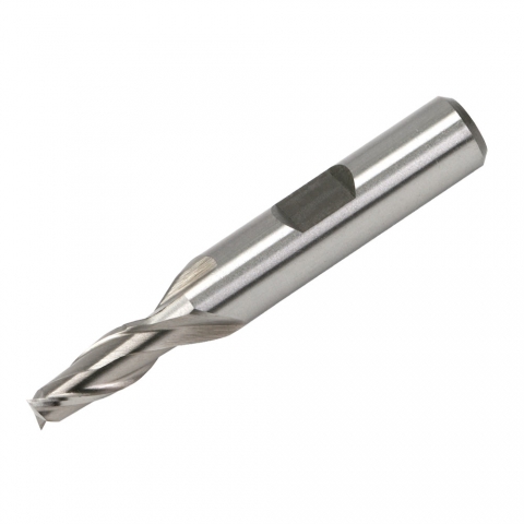 End Mill, 1/4" 2 Flute, M42 Cobalt End Mill, 1/4" 2 Flute, M42 Cobalt