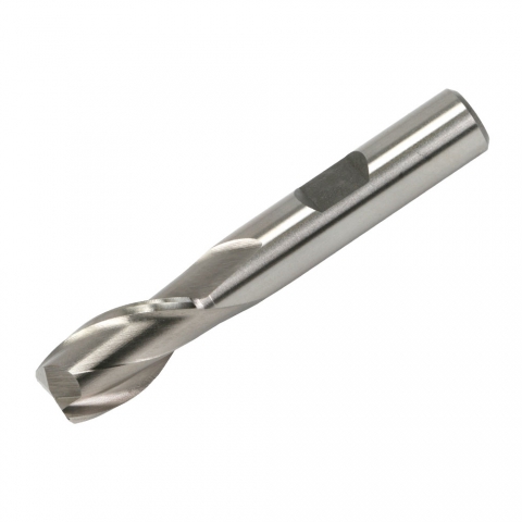 End Mill, 7/16" 2 Flute, M42 Cobalt