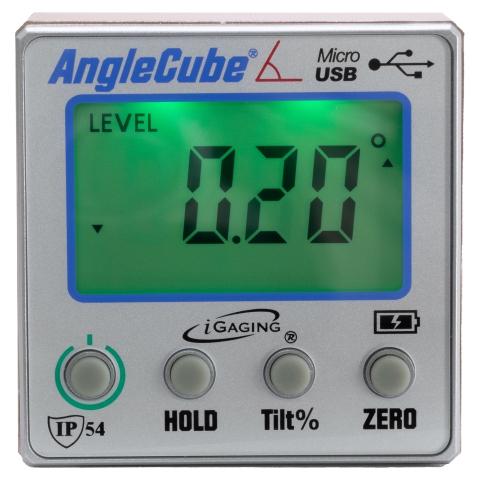 AngleCube, Digital Angle Gage, iGaging