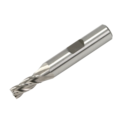 End Mill, 1/4" 4 Flute, M42 Cobalt End Mill, 1/4" 4 Flute, M42 Cobalt