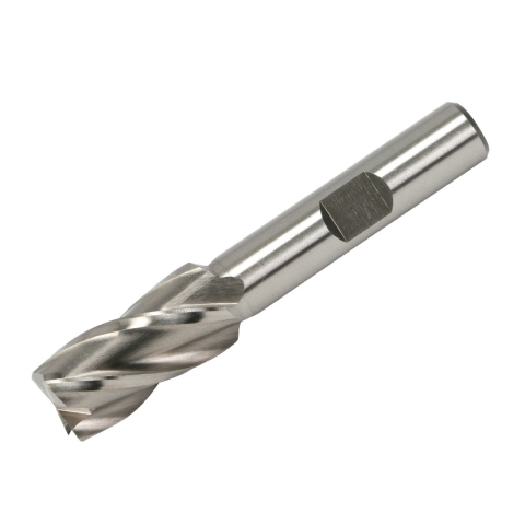 End Mill, 1/2" 4 Flute, M42 Cobalt