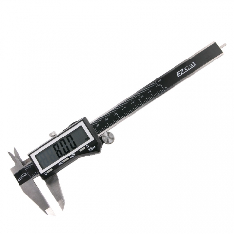 Electronic Digital Caliper, 6" Fractions IP54, iGaging