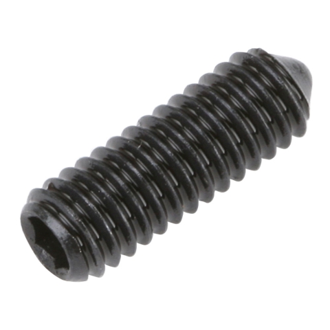 Set Screw, M4x12, Socket Cone Point