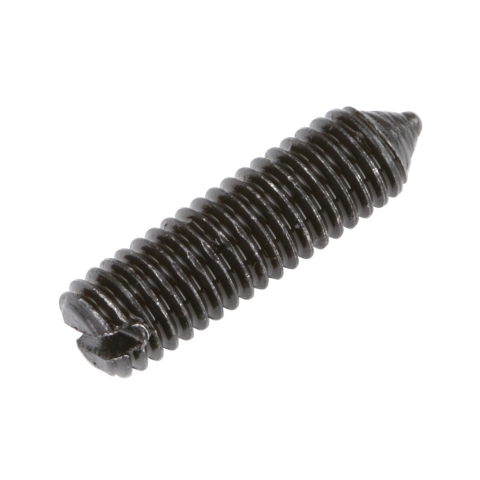 Set Screw, M5x18, Slotted Cone Point