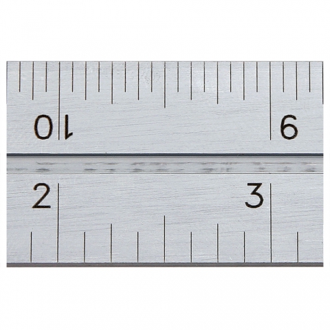 "Rule - graduations in 8ths and 16ths Combination Square Set