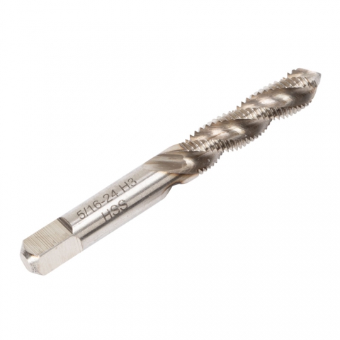 Tap, 5/16"-24, Spiral Flute