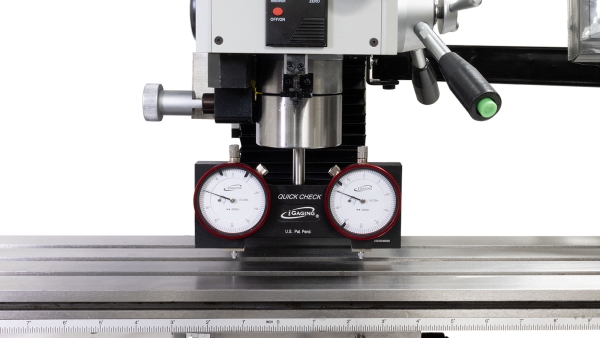 Spindle Square With Dial Indicators - Mount tool in spindle