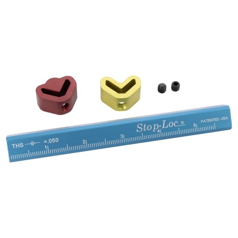 Stop-Loc Deluxe Front Collet Stop - Kit Contents