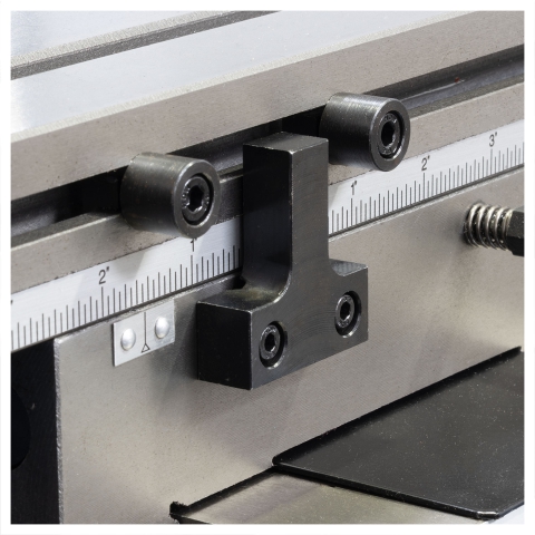Mill Table Stops - mounted on mill table