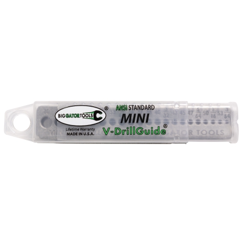 MINI V-DrillGuide® - 21 holes - Drilling Accessory - packaging
