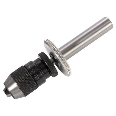 Sensitive Drill Feed and 1/8" (3 mm) Keyless Drill Chuck, High Precision Quality