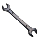 Wrench, Open End 17 & 19 mm