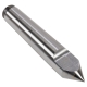 Dead Center, 3MT, Carbide Tip, Half-Notched